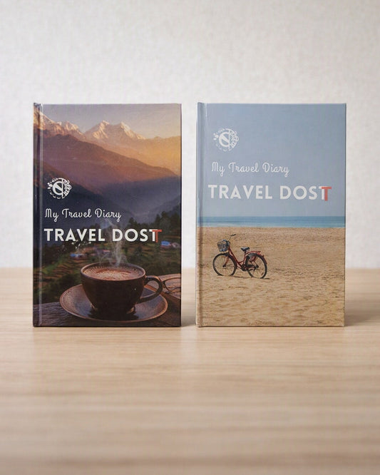 Travel Diary Combo – Mountain + Beach (Pack of 2)