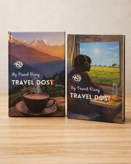 Travel Diary Combo – Mountain + Journey (Pack of 2)